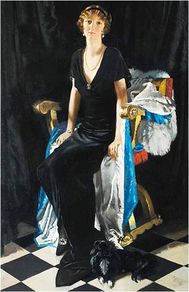 Portrait of Lady Idina Wallace by Sir William Orpen