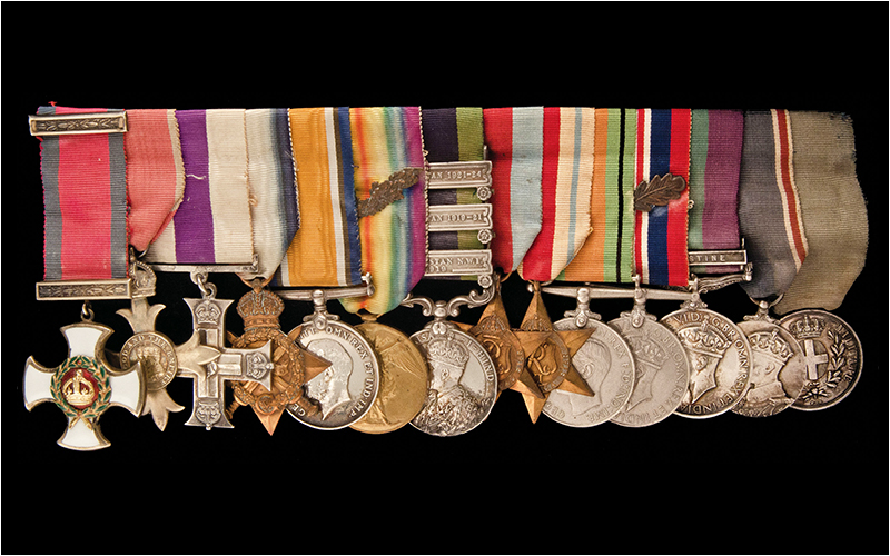 A series of well-documented WW1 Medals