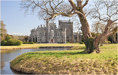 Tulira Castle, Ardrahan, Co. Galway, Ireland.