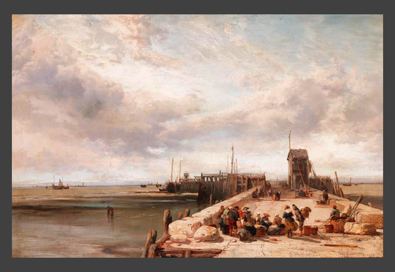 James Webb (1825-1895) - Honfleur